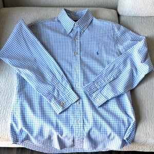 👔👔Ralph Lauren+1👔 long sleeve button up Custom Fit size 16, 34/35 buy two get